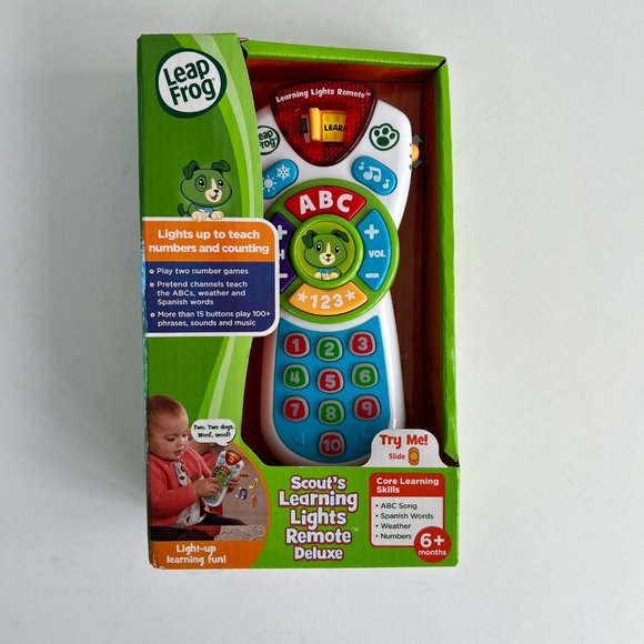 Leap Frog Scout's Learning Lights Remote Deluxe: Age 6+ Months - Picture 9 of 10